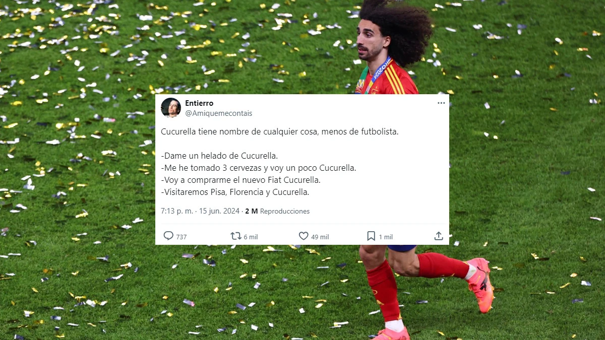 Marc Cucurella tras ganar la Eurocopa