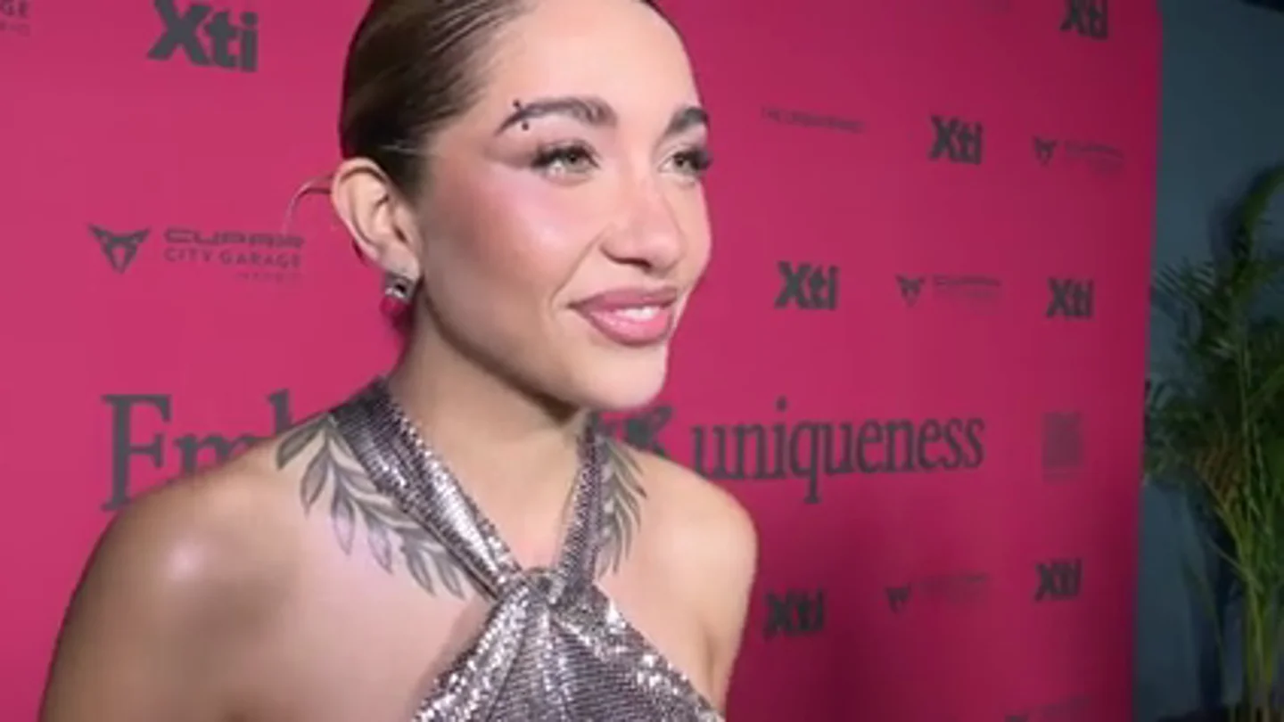 La cantante María Becerra La cantante María Becerra