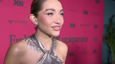 La cantante María Becerra La cantante María Becerra