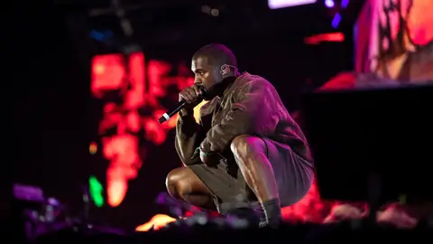 Imagen de archivo del rapero Kanye West Imagen de archivo del rapero Kanye West