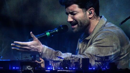 Pablo Albor&aacute;n durante el concierto M&uacute;sica desde el coraz&oacute;n