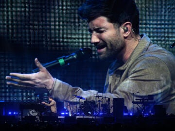Pablo Albor&aacute;n durante el concierto M&uacute;sica desde el coraz&oacute;n