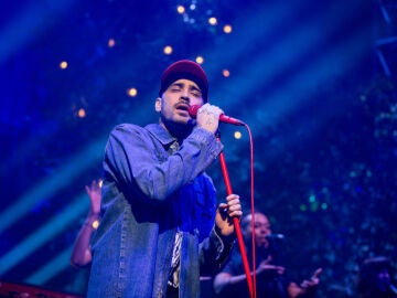 Zayn Malik durante su concierto en Leeds