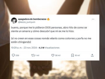 Imagen del tuit viral