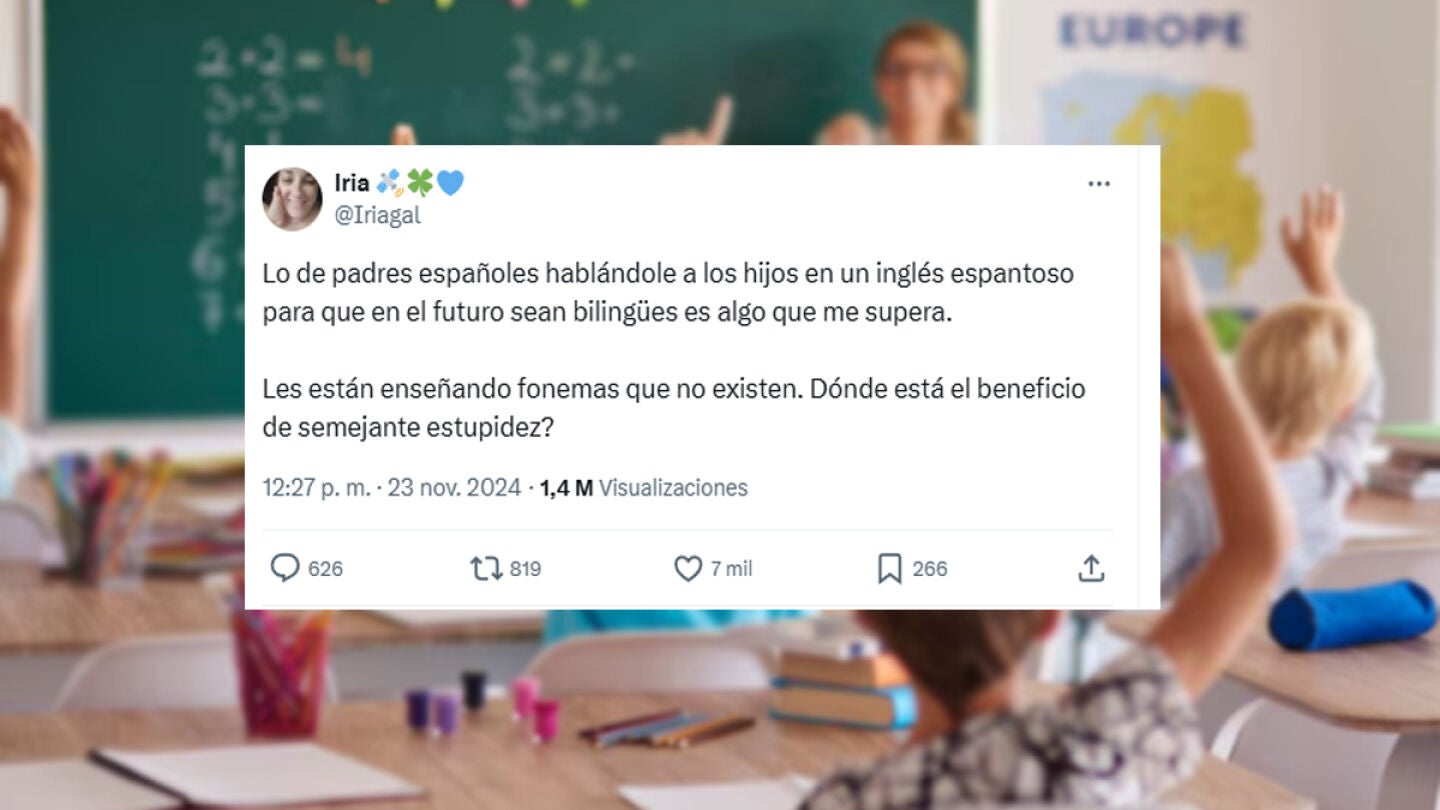 Imagen del tuit viral