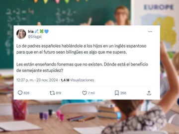 Imagen del tuit viral