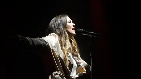 Imagen de archivo de Rigoberta Bandini durante un concierto Imagen de archivo de Rigoberta Bandini durante un concierto