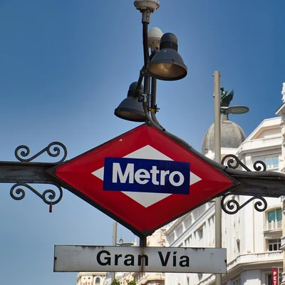 Metro de Madrid.