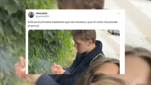 Imagen del tuit viral Imagen del tuit viral