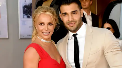 Foto de Britney Spears y Sam Asghari en 2019 Foto de Britney Spears y Sam Asghari en 2019