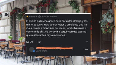 Dejan esta desagradable reseña en un restaurante y el dueño responde con brutalidad: 