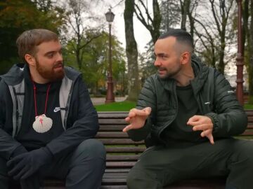 Imagen de unos de los v&iacute;deos de Ibai Llanos y Xokas en el Camino de Santiago