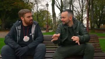 Imagen de unos de los v&iacute;deos de Ibai Llanos y Xokas en el Camino de Santiago