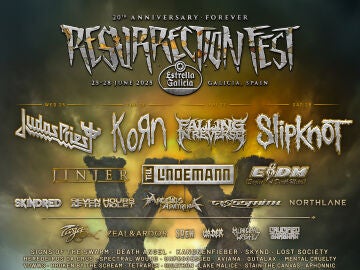 Cartel del 20 aniversario del Resurrection Fest