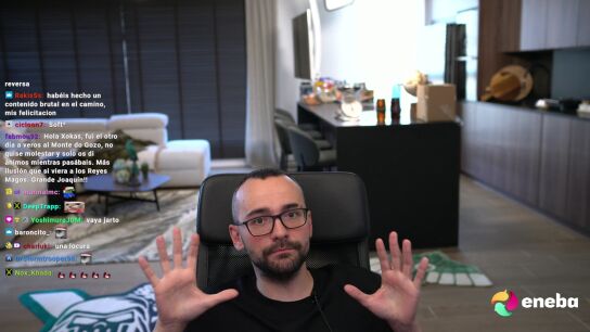Xokas habla sobre el Camino de Santiago en Twitch