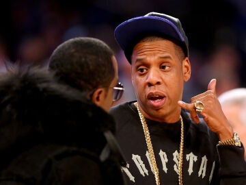 Jay-Z y Diddy hablando