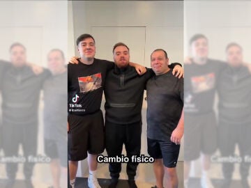 Imagen de Ibai Llanos y su familia en TikTok