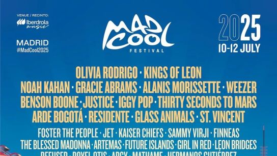 Cartel del Mad Cool 2025