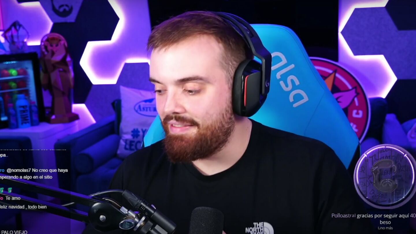 Ibai Llanos en un directo en Twitch