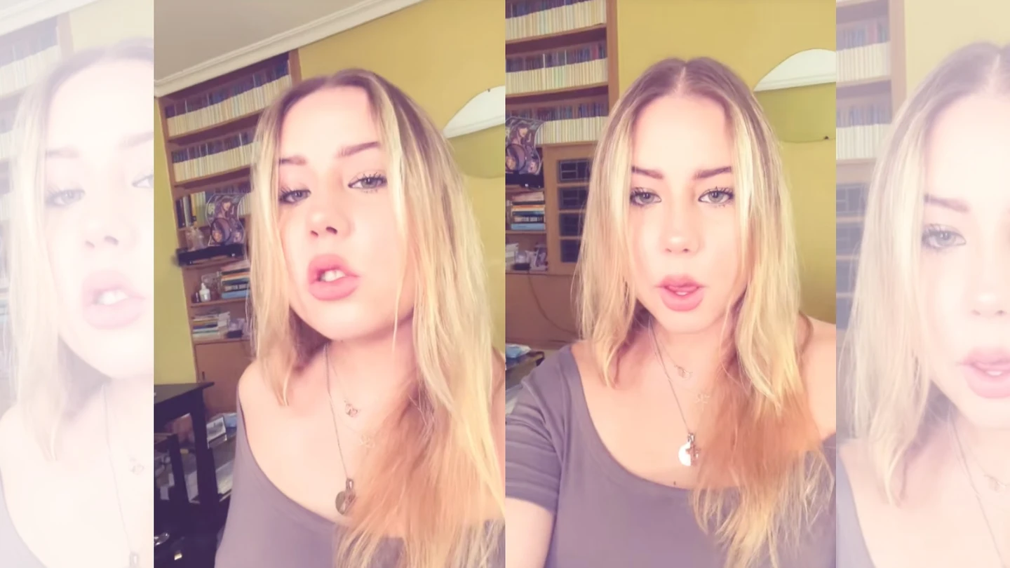 La tiktoker Irene Puig. La tiktoker Irene Puig.