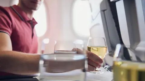 Champán en avión Champán en avión