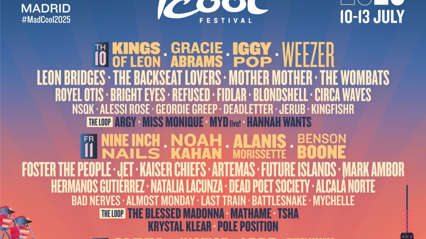 Cartel del Mad Cool 2025
