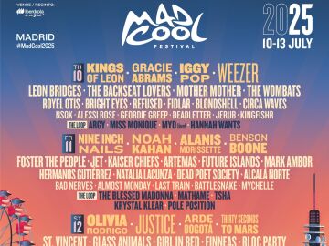 Cartel del Mad Cool 2025