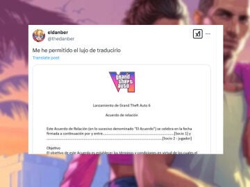 Imagen del tuit viral