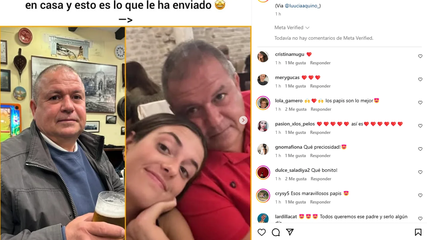Su padre siempre le regala una rosa por San Valentín, este año no estaba en casa y le envió esto Su padre siempre le regala una rosa por San Valentín, este año no estaba en casa y le envió esto