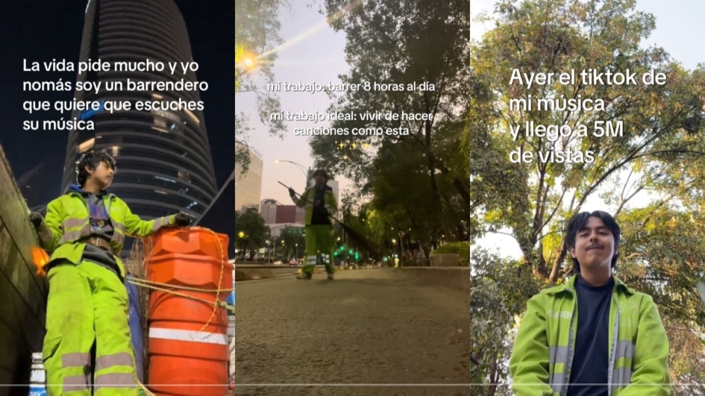 Macario Mart&iacute;nez, el joven barrendero mexicano que se ha convertido en estrella de la m&uacute;sica gracias a TikTok