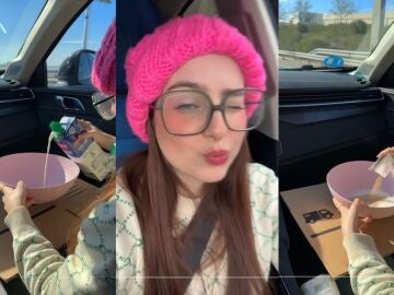 Roro sorprende a sus fans cocinando en un coche