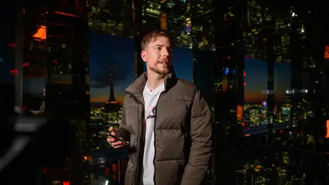 Imagen de archivo de MrBeast Imagen de archivo de MrBeast