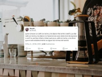 No le sirvieron un caf&eacute; con leche en una cafeter&iacute;a de especialidad y la cosa acaba en debate