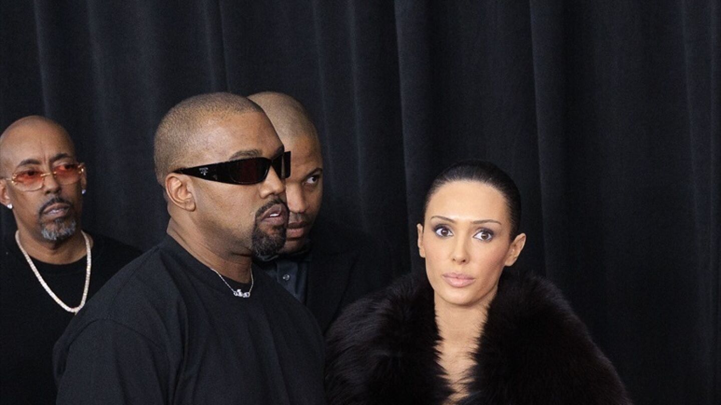 Kanye West y Bianca Censori