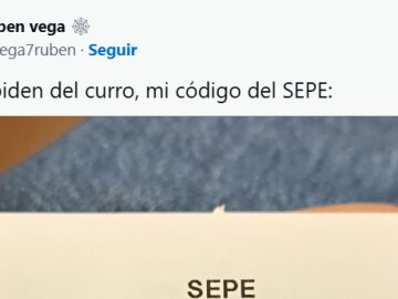 Lo despiden del trabajo y se vuelve viral al compartir lo que sale en su c&oacute;digo del SEPE