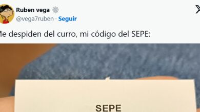 Lo despiden del trabajo y se vuelve viral al compartir lo que sale en su código del SEPE