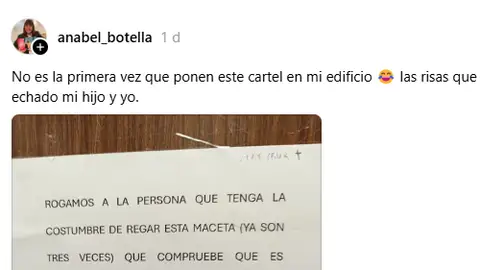 Comparte el cartel que aparece repetidamente en su portal y la gente no da crédito Comparte el cartel que aparece repetidamente en su portal y la gente no da crédito