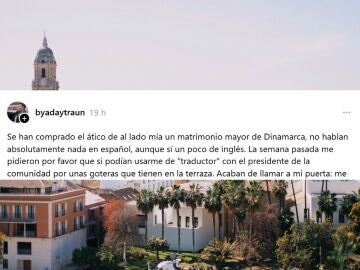 @byadatraun cuenta en Threads su historia con sus vecinos daneses