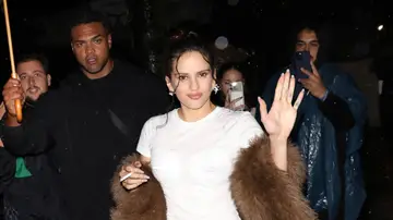 Rosalía durante su 32 cumpleaños en París Rosalía durante su 32 cumpleaños en París