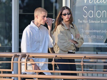 Justin Bieber y Hailey Bieber en 2025