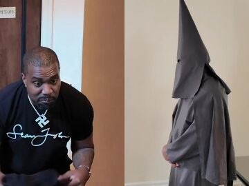 Kanye West vestido del KKK
