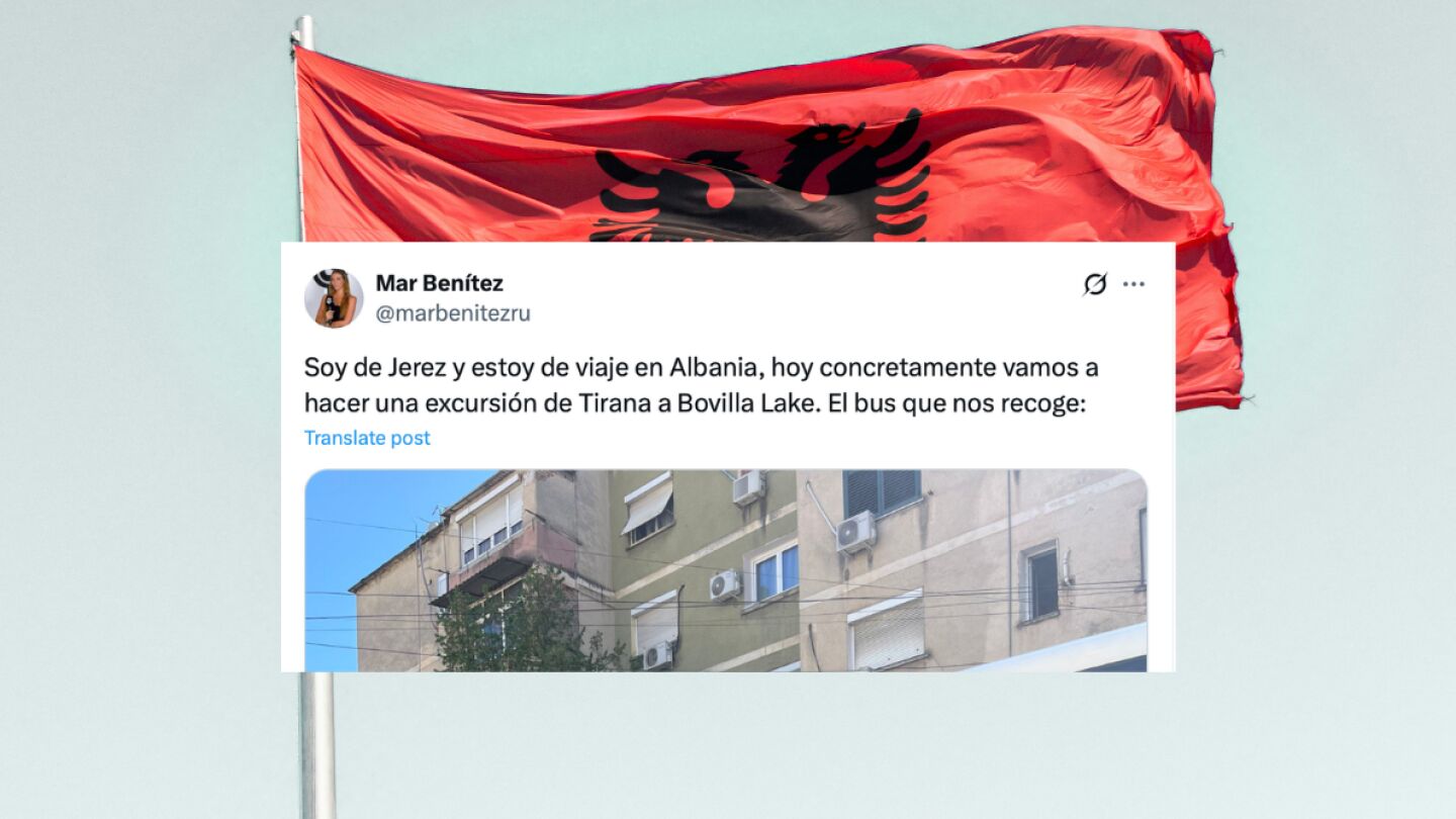El incre&iacute;ble encuentro que ha tenido una andaluza en Albania