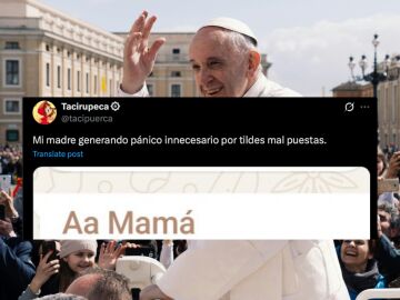 La tilde que ha provocado m&aacute;s de un susto en WhatsApp tras la muerte de Francisco I