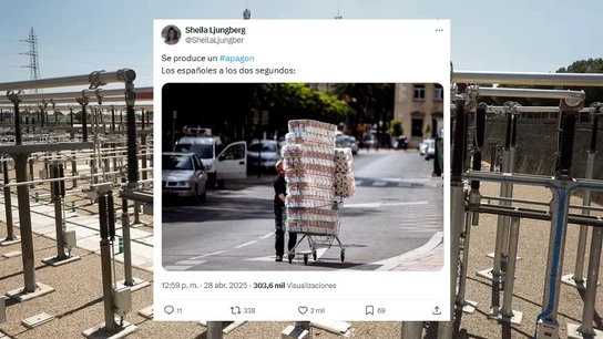 Los mejores memes del apagón eléctrico en toda España Los mejores memes del apagón eléctrico en toda España