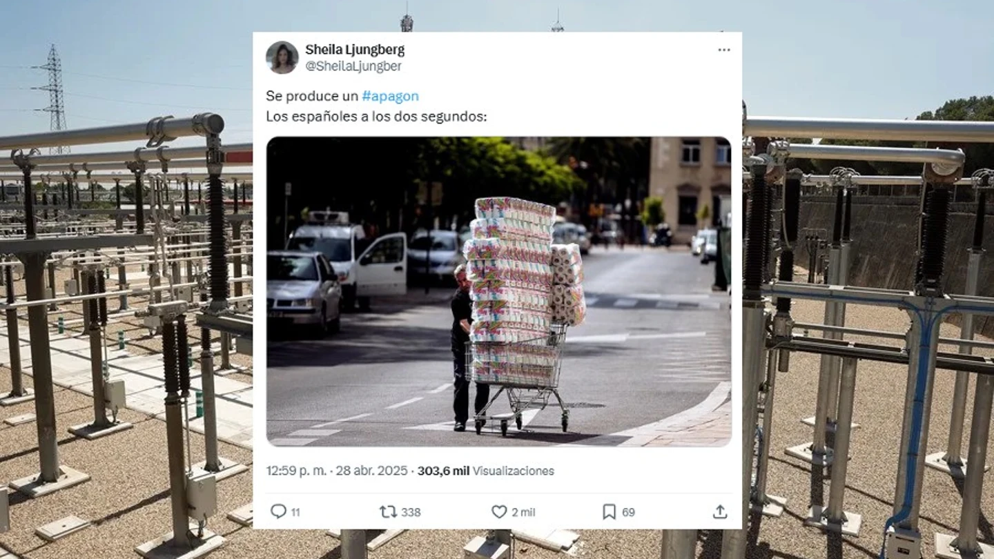 Los mejores memes del apagón eléctrico en toda España Los mejores memes del apagón eléctrico en toda España
