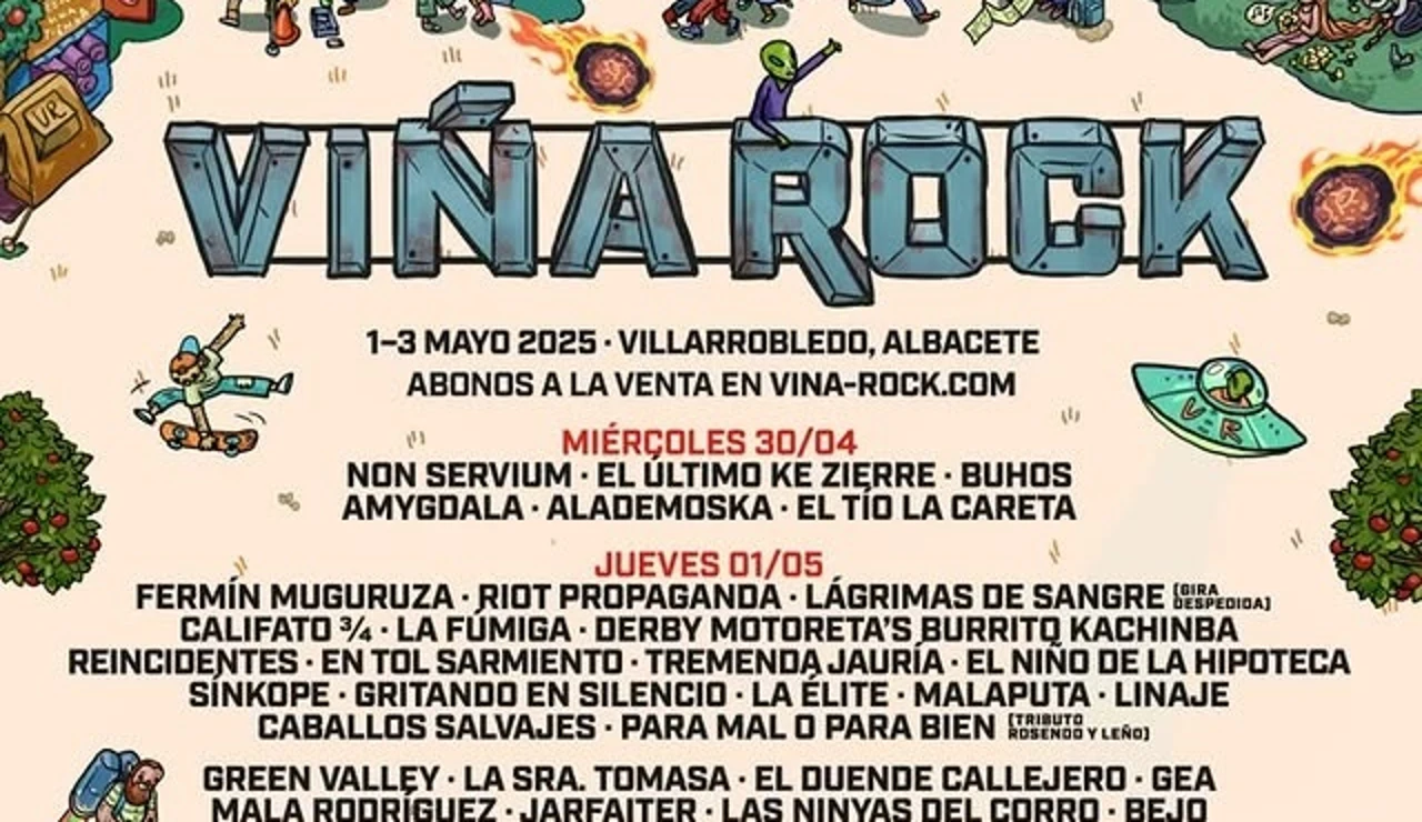 Cartel del Viña Rock 2025