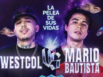 Imagen promocional del combate entre WestCOL y Mario Bautista