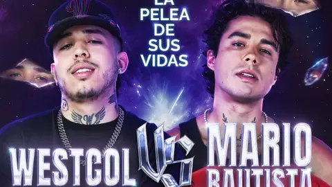 Imagen promocional del combate entre WestCOL y Mario Bautista Imagen promocional del combate entre WestCOL y Mario Bautista