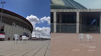 ¿Tocará Bad Bunny en España?: Aparecen dos sillas de plástico en Madrid y Barcelona