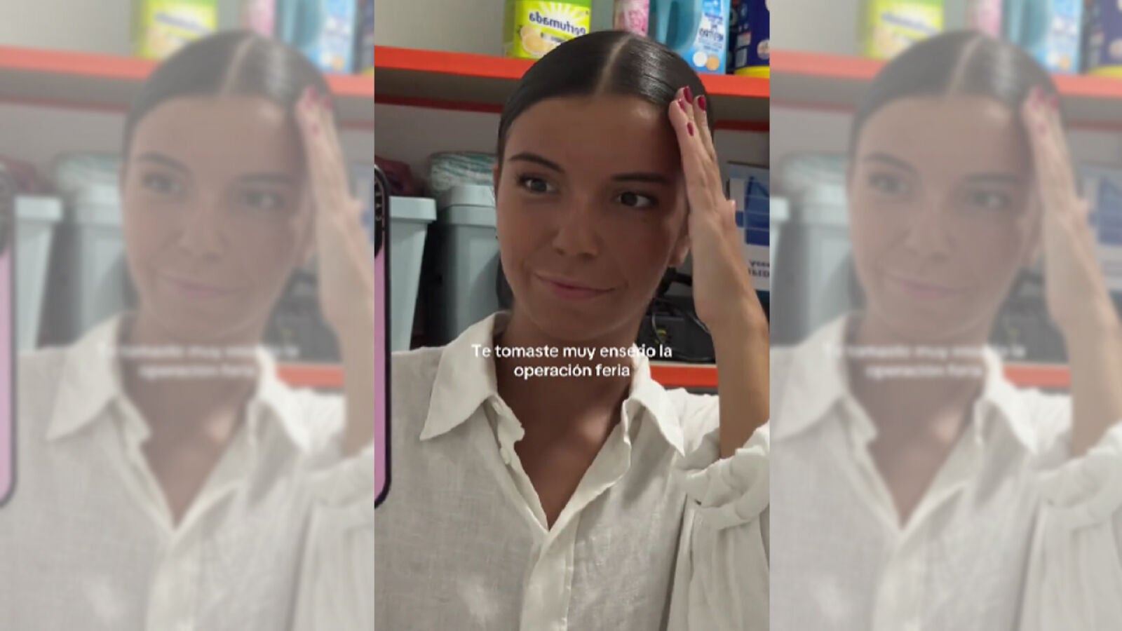 Elena Gortari se pasa con el autobronceador para ir a la Feria de Abril y se vuelve viral